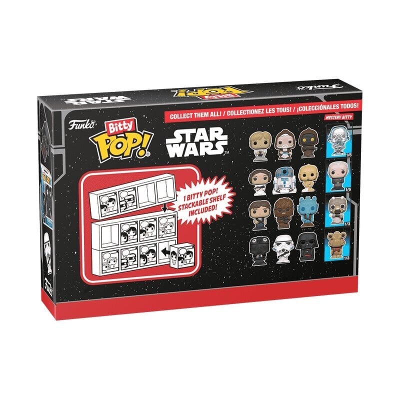 Funko Bitty Pop! Figuuride komplekt Star Wars: A New Hope цена и информация | Fännitooted mänguritele | hansapost.ee