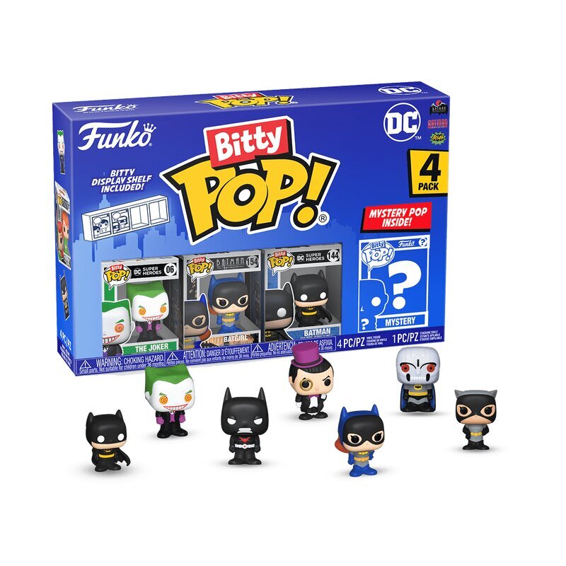 FUNKO Bitty POP! Figuuride mitmikpakk: DC hind ja info | Fännitooted mänguritele | hansapost.ee