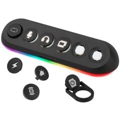 Hubs Streamplify HUB DECK RGB цена и информация | Адаптеры, USB-разветвители | hansapost.ee