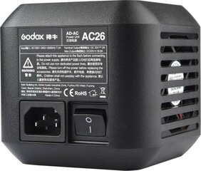 Godox AC26, адаптер питания переменного тока AD600PRO цена и информация | Зарядные устройства для видеокамер | hansapost.ee