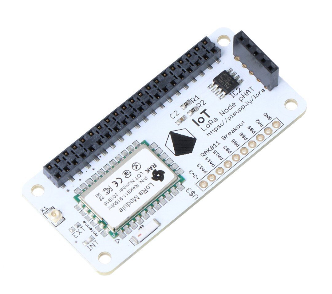 Pi Supply IoT LoRa Node pHAT 868MHz hind ja info | Konstruktorid, robootika ja tarvikud | hansapost.ee