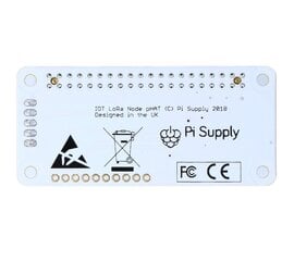 Pi Supply IoT LoRa Node pHAT 868MHz цена и информация | электроника с открытым кодом | hansapost.ee