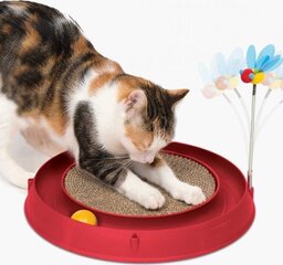 Игрушка для кошек Catit Play 3в1, 36х36х5 см, красная цена и информация | Игрушки для котов | hansapost.ee