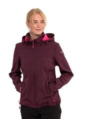 Icepeak naiste softshell jope BRENHAM, tumelilla hind ja info | Naiste joped ja parkad | hansapost.ee