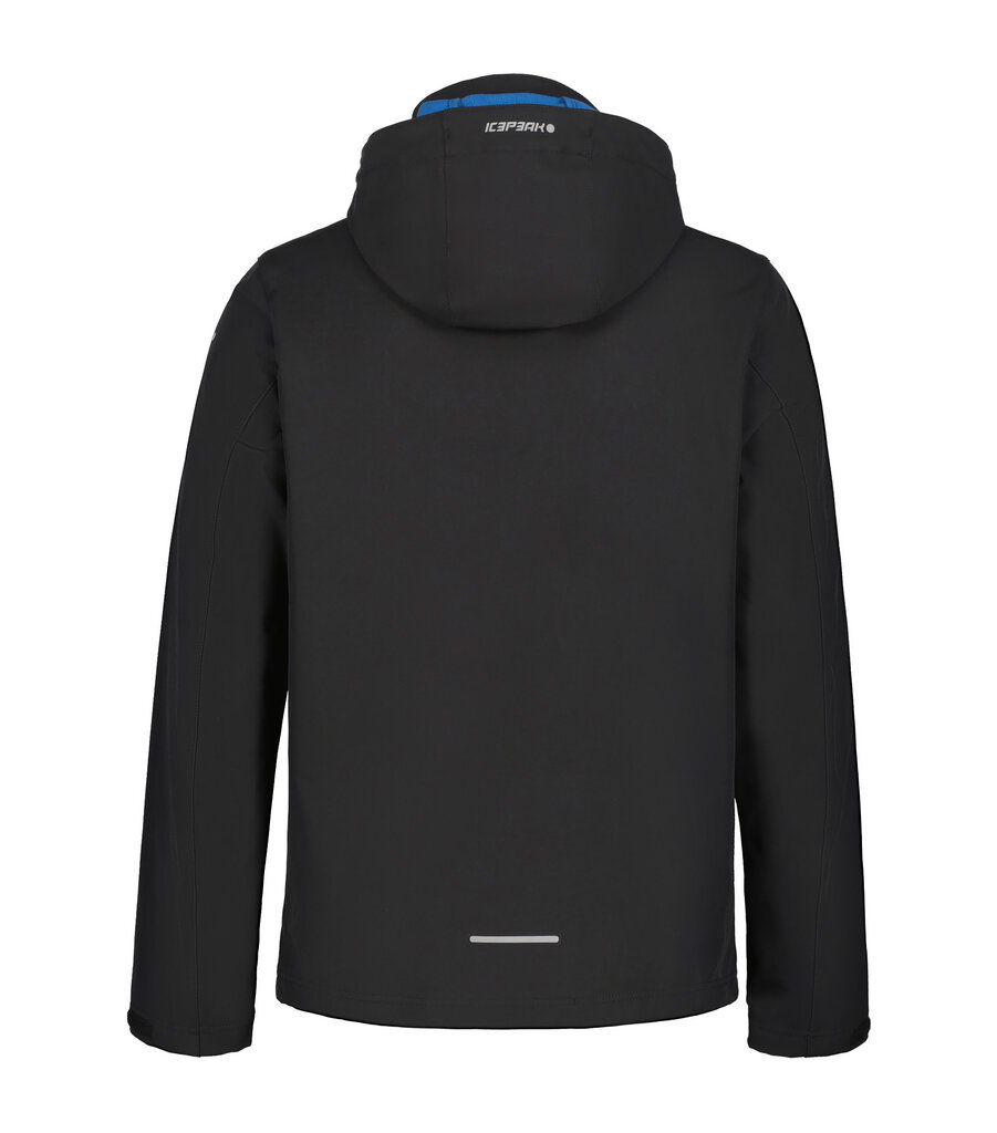 Icepeak meeste softshell jope BRIMFIELD, must цена и информация | Joped meestele | hansapost.ee