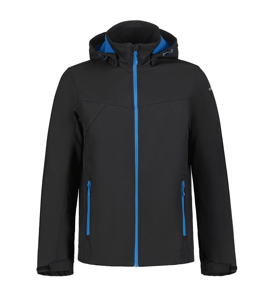 Icepeak meeste softshell jope BRIMFIELD, must цена и информация | Joped meestele | hansapost.ee