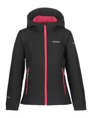 Icepeak laste softshell jope KOBRYN JR, must price and information | Joped ja mantlid tüdrukutele | hansapost.ee