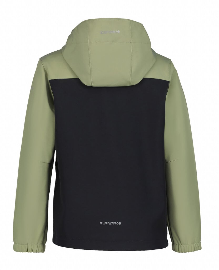 Icepeak laste softshell jope KONAN JR, tumeroheline-roheline hind ja info | Joped poistele | hansapost.ee