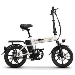 Электрический велосипед SKYJET 16 Nitro белый цена и информация | SKYJET Велосипеды, самокаты, ролики, скейтборды | hansapost.ee