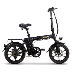 Электрический велосипед SKYJET 16 Nitro черный цена и информация | Электровелосипеды | hansapost.ee