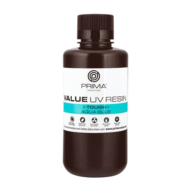 PrimaCreator Value Tough UV-vaik (ABS-laadne), 500ml, Aqua Blue цена и информация | Nutiseadmed ja lisatarvikud | hansapost.ee