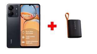 Xiaomi Redmi 13C 4/128GB Midnight Black + Xiaomi Sound Pocket 5W hind ja info | Telefonid | hansapost.ee