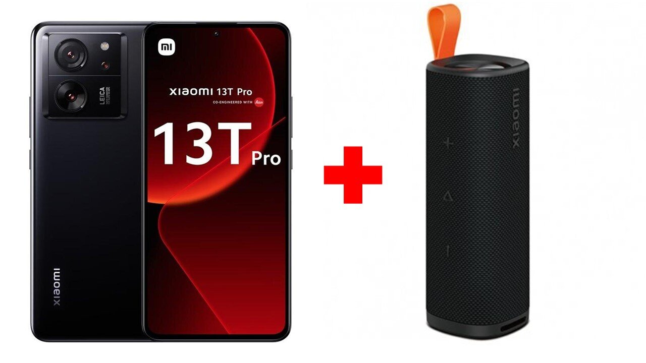 Xiaomi 13T Pro 5G 12/512GB MZB0EL3EU Black + Xiaomi Sound Outdoor 30W hind ja info | Telefonid | hansapost.ee