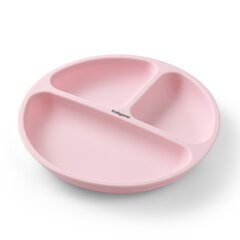 Тарелка нескользящая BabyOno 1482/02, розовая цена и информация | Детская посуда, контейнеры для молока и еды | hansapost.ee