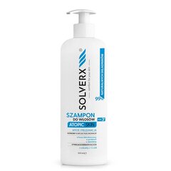 Šampoon väljalangevatele ja rasustele juustele Solverx Atopic Skin, 500 ml hind ja info | Šampoonid | hansapost.ee