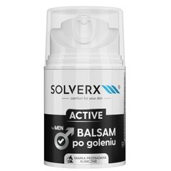 Активный бальзам после бритья Solverx для мужчин, 50 мл. цена и информация | Средства для бритья | hansapost.ee