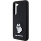 Karl Lagerfeld Silicone Choupette Metal Pin Hardcase цена и информация | Telefonide kaitsekaaned ja -ümbrised | hansapost.ee