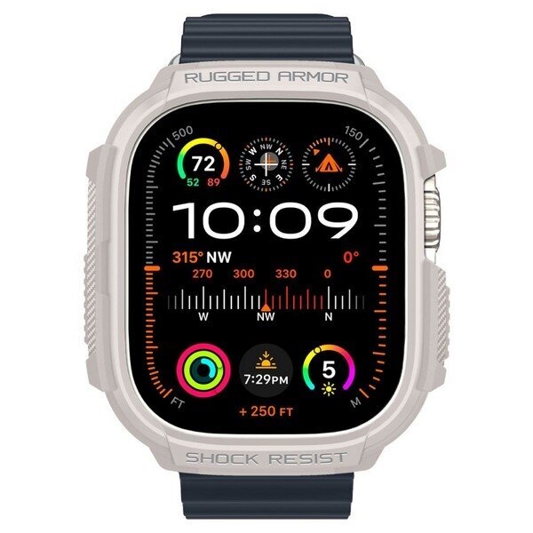 Spigen Apple Watch Ultra 49mm, hall цена и информация | Nutikellade aksessuaarid ja tarvikud | hansapost.ee