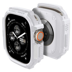 Чехол Spigen Rugged Armor для Apple Watch Ultra 1/2 (49 мм) - белый цена и информация | Аксессуары для смарт-часов и браслетов | hansapost.ee