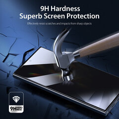 Dux Ducis Glass Privacy для Samsung S24 Ultra — с черной рамкой цена и информация | Защитные пленки для телефонов | hansapost.ee
