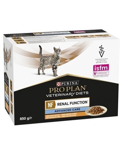 Purina Pro Plan Veterinary Diet Feline Advanced Care täiskasvanud kassidele koos kanaga, 10x85 g hind ja info | Kassikonservid | hansapost.ee