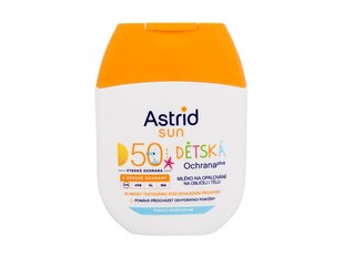 Päikesekaitse losjoon näole ja kehale lastele Astrid Sun SPF50, 60 ml hind ja info | Astrid Kehahooldustooted | hansapost.ee