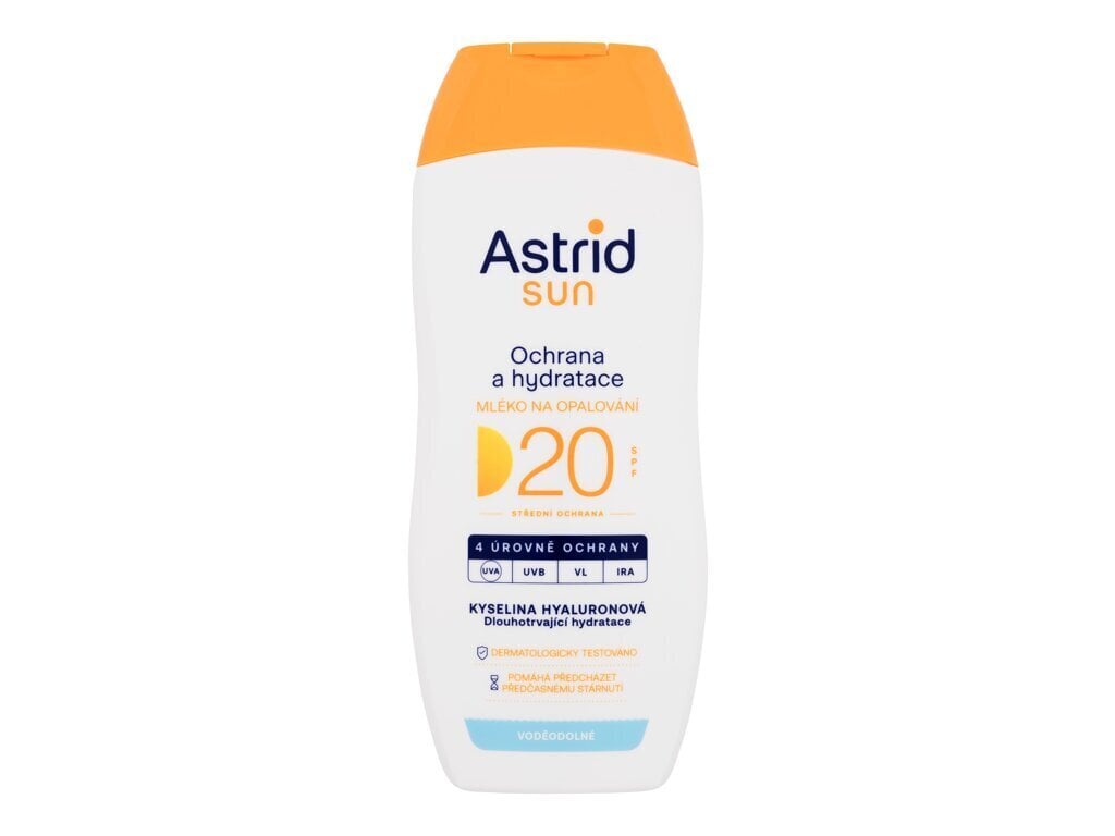 Päikesekaitse losjoon Astrid Sun SPF20, 200 ml hind ja info | Päikesekaitse ja päevitusjärgsed kreemid | hansapost.ee