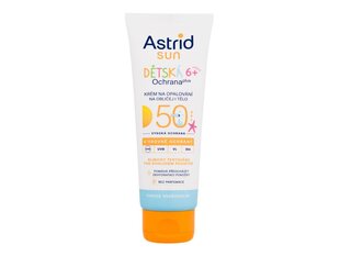 Päikesekreem näole ja kehale lastele Astrid Sun SPF50, 75 ml hind ja info | Astrid Kehahooldustooted | hansapost.ee