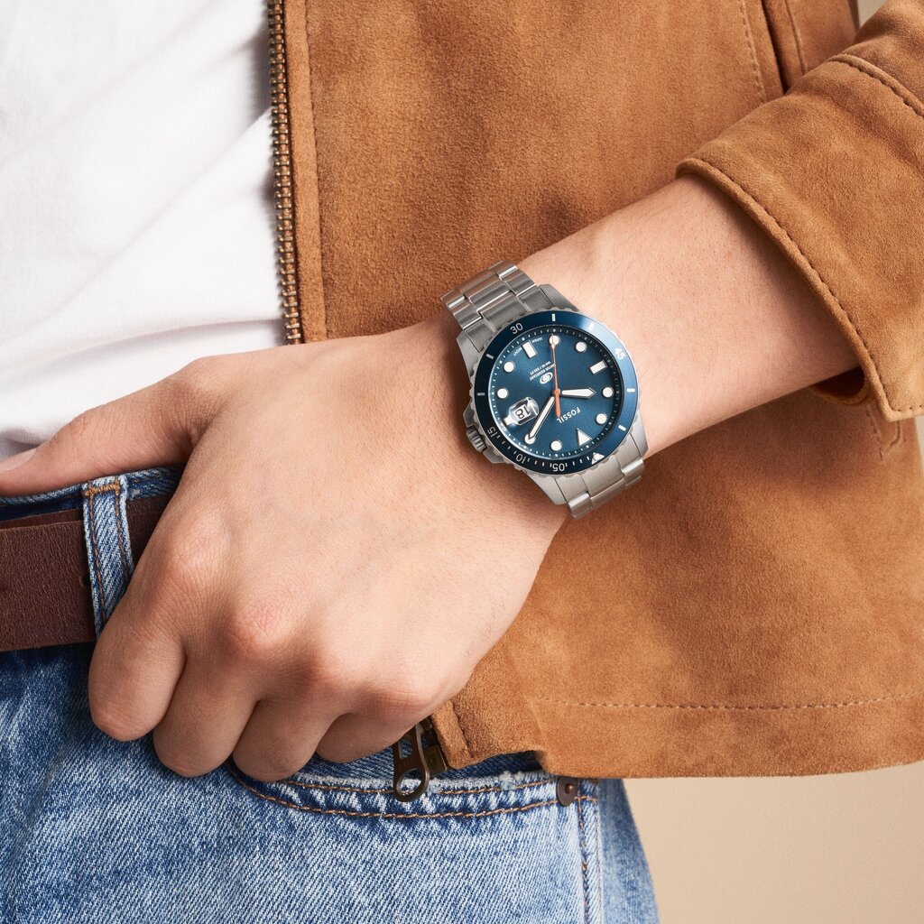 Fossil Blue Dive meeste käekell цена и информация | Käekellad meestele | hansapost.ee