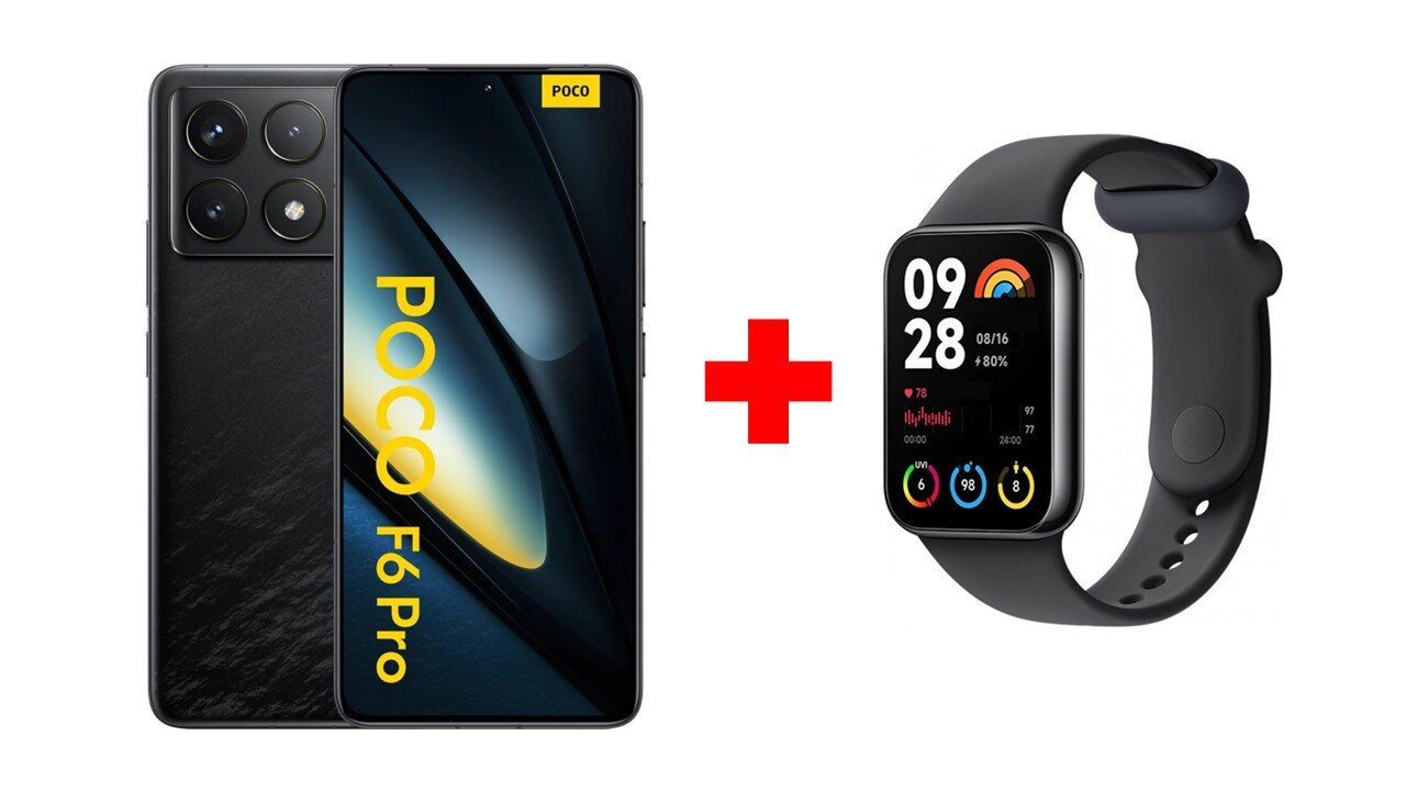 Xiaomi Poco F6 Pro 5G 16GB/1TB Black + Xiaomi Smart Band 8 Pro Black цена и информация | Telefonid | hansapost.ee