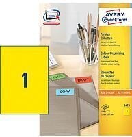 Kleebitavad etiketid Avery Zweckform A4, 70 x 37 mm цена и информация | Канцелярские товары | hansapost.ee