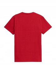 Красная футболка 4F мужская XXL, окр. декольт цена и информация | Мужские футболки | hansapost.ee