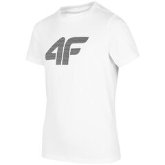 4F Meeste T-särk, Valge, XL hind ja info | T-särgid meestele | hansapost.ee