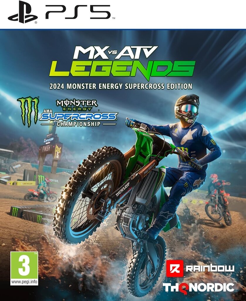 MX vs ATV Legends - 2024 Monster Energy Supercross Edition PS5 цена и информация | Konsooli- ja arvutimängud | hansapost.ee