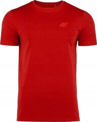 Мужская футболка 4F, красного цвета, размер M цена и информация | Мужские футболки | hansapost.ee