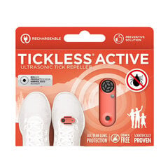 Tickless Active ultraheliaparaat, punane hind ja info | Sääsetõrje | hansapost.ee