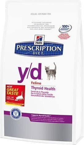 Hill's Prescription Diet y/d täiskasvanud kassidele, 1,5 kg hind ja info | Kassi kuivtoit ja kassikrõbinad | hansapost.ee