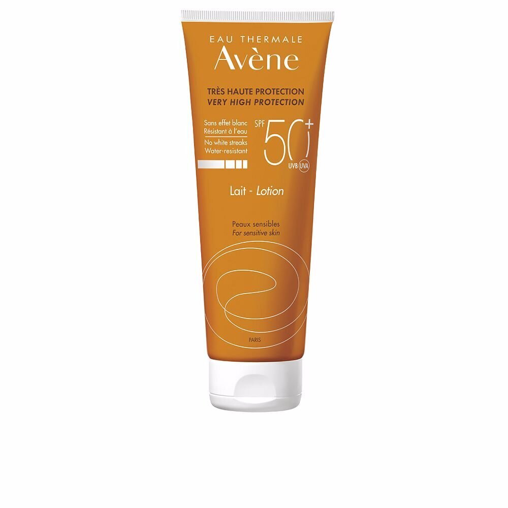 Päikesekaitsepiim tundlikule nahale SPF 50+ Avène Sun Sensitive, 250 ml цена и информация | Päikesekaitse ja päevitusjärgsed kreemid | hansapost.ee