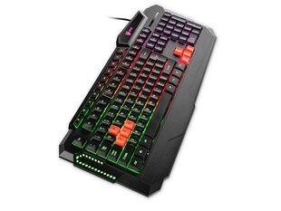Liocat gaming keyboard KX 756C qwerty black цена и информация | Клавиатура с игровой мышью 3GO COMBODRILEW2 USB ES | hansapost.ee