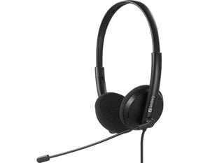 Sandberg 126-46 USB-C Office Headset цена и информация | Наушники Спортивные Наушники Для Бизнеса Тренажерный Зал Плавание Бег Черный | hansapost.ee