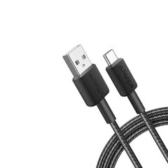 Anker cable Anker 322 USB-C to USB-C 1.8m black цена и информация | Anker Мобильные телефоны, Фото и Видео | hansapost.ee