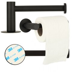 Loft tualettpaberi hoidja must цена и информация | Аксессуары для ванной комнаты | hansapost.ee