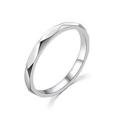 MOISS Минималистское серебряное кольцо R00019 цена и информация | Кольцо | hansapost.ee