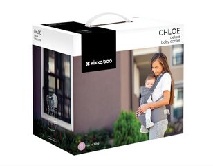 Переноска KikkaBoo Carrier Chloe Mesh 3in1, серого цвета цена и информация | Слинги, эргорюкзаки | hansapost.ee