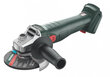 Juhtmeta nurklihvmasin W 18 L 7-125, raam, Metabo 602371850&MET цена и информация | Lihvmasinad | hansapost.ee