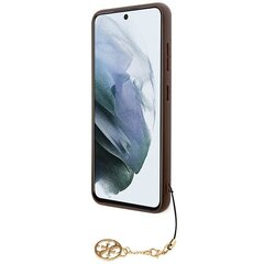 Guess GUOHCSA55G4GFGR A55 A556 czarny|black hardcase 4G Metal Gold Logo цена и информация | Чехлы для телефонов | hansapost.ee