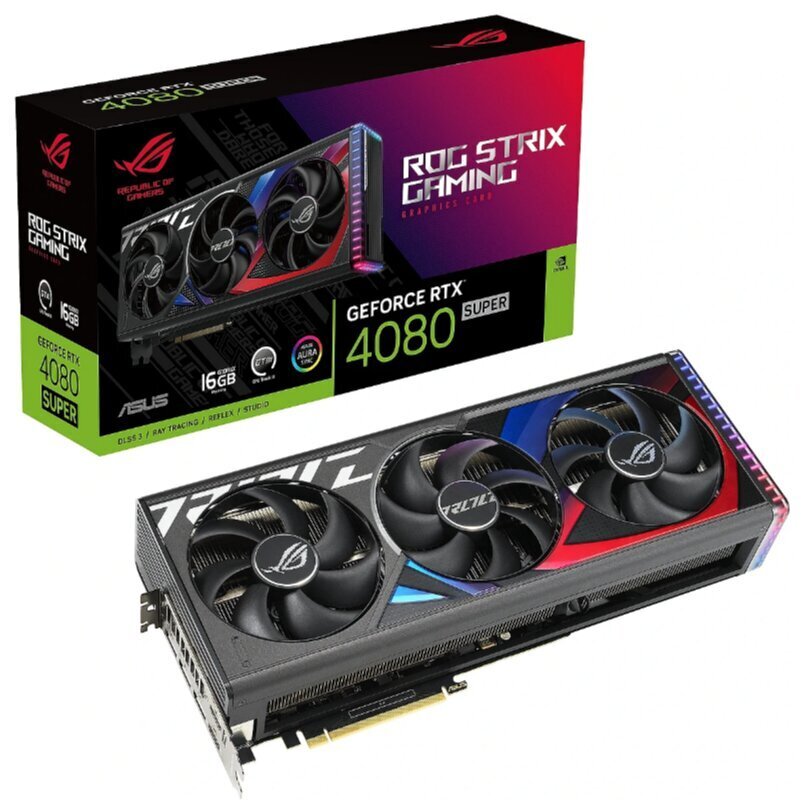 Asus ROG Strix GeForce RTX 4080 Super (ROG-STRIX-RTX4080S-16G-GAMING) цена и информация | Videokaardid | hansapost.ee