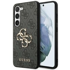 Guess GUHCSA554GMGGR A55 A556 czarny|black hardcase 4G Big Metal Logo цена и информация | Чехлы для телефонов | hansapost.ee