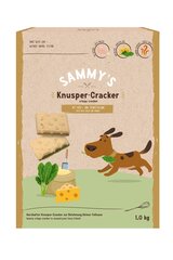 Bosch Petfood Sammy's Crispy Crackers с сыром и шпинатом, 1 кг цена и информация | Лакомства для собак | hansapost.ee