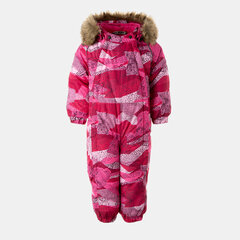 Huppa laste talvekombinesoon KEIRA, fuksia-kirju price and information | Winter clothes for children | hansapost.ee